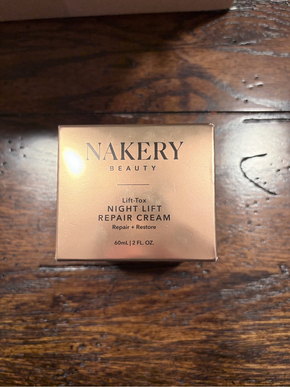 Nakery Night Lift Repair Cream - lift-tox, BN,  2oz